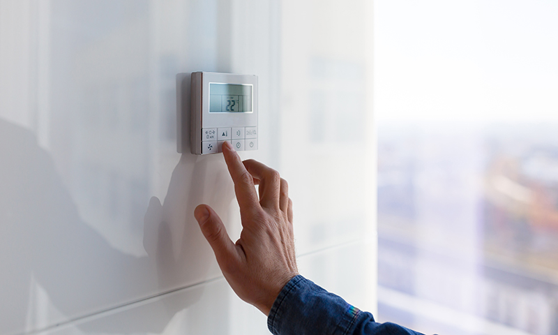 ahorro en calefacción utilizando el termostato
