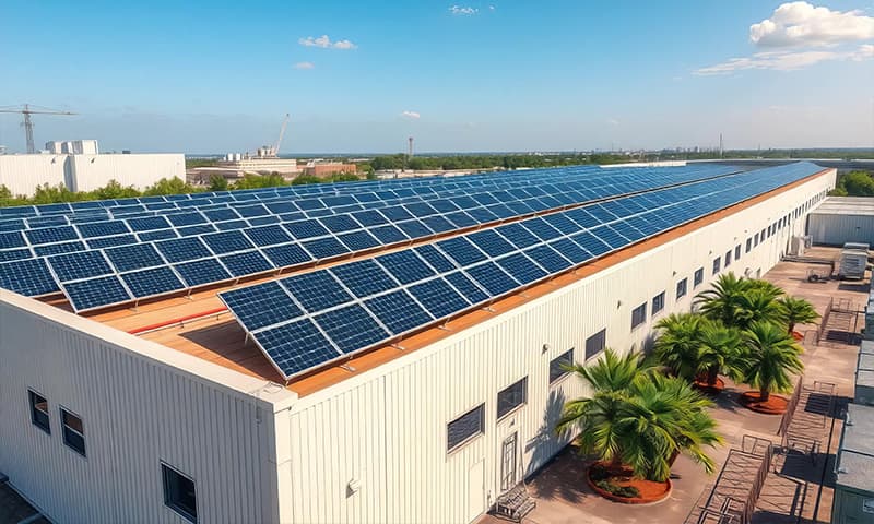 Autoconsumo energético en nave industrial   
