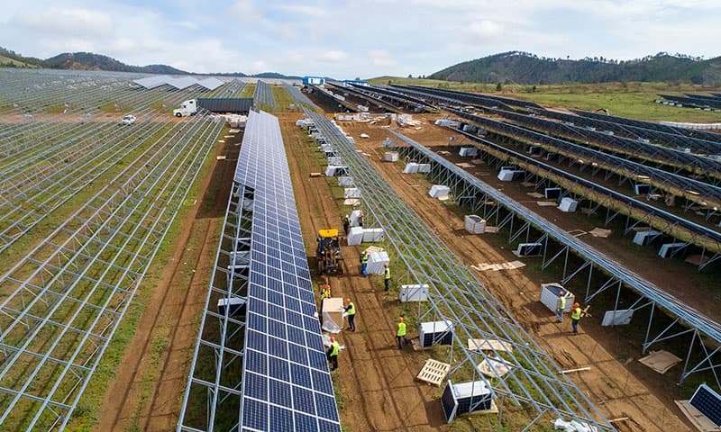 estructuras para paneles solares