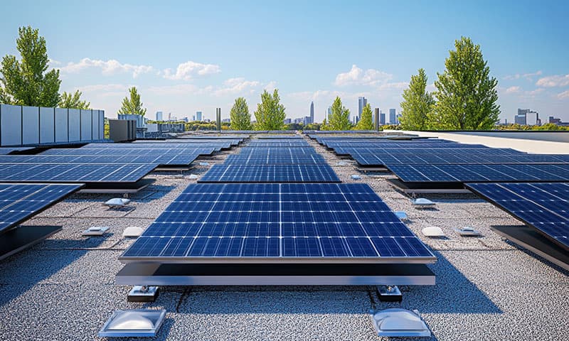 estructuras para placas solares