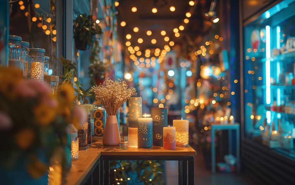 iluminacion navideña de bajo consumo