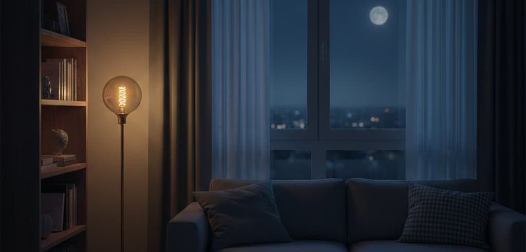 gasto dejar luz encendida